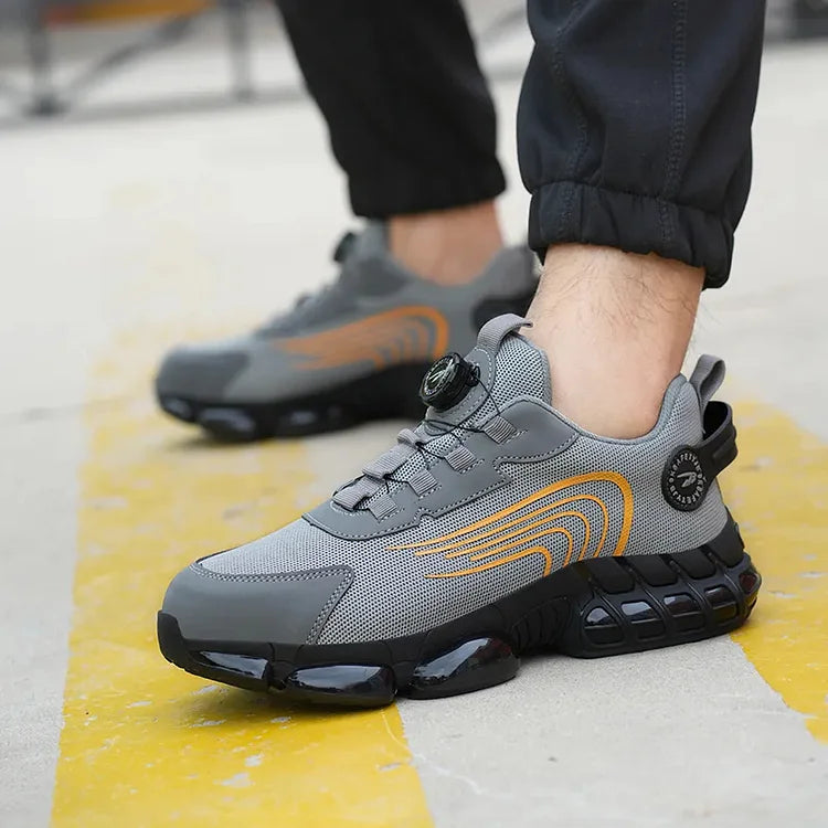 Steel Toe Safety Shoes Outdoor Non-slip Sole Sports Work Shoes